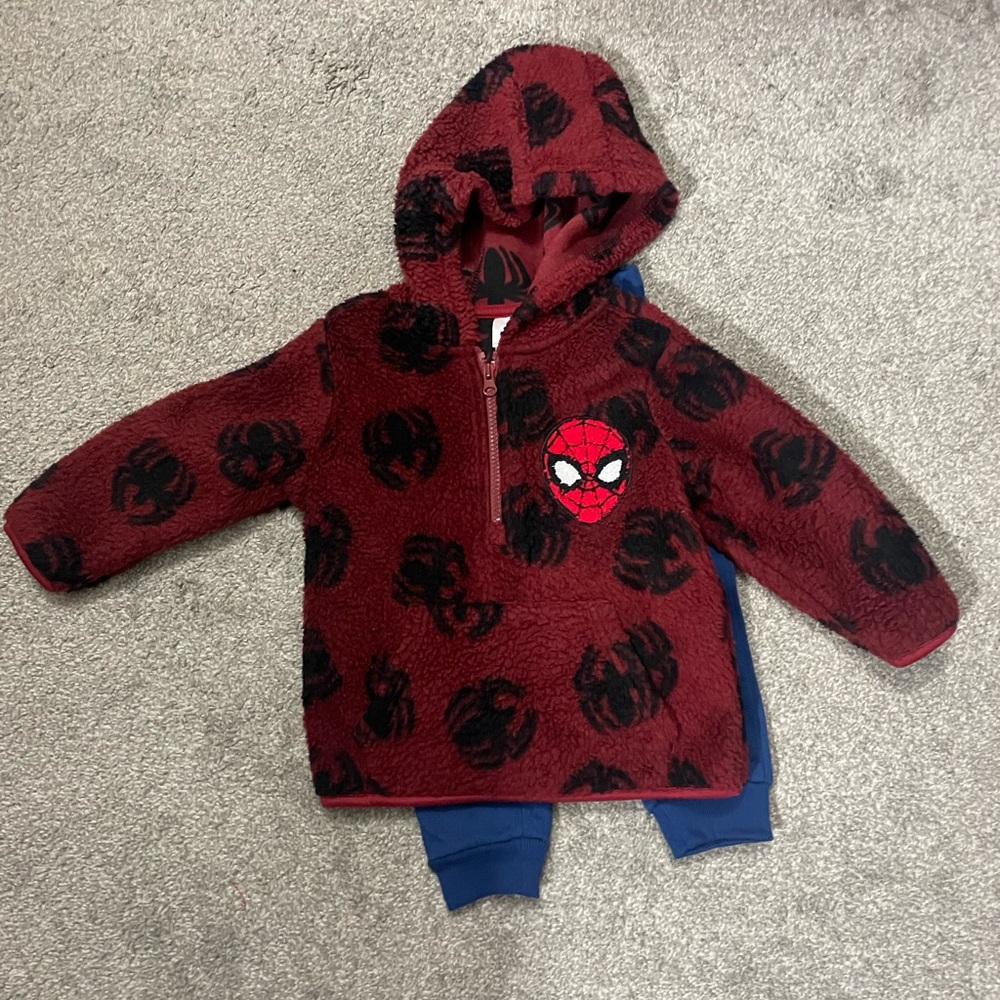 Disney Kids Matching Set - Red and Blue Spider-Man